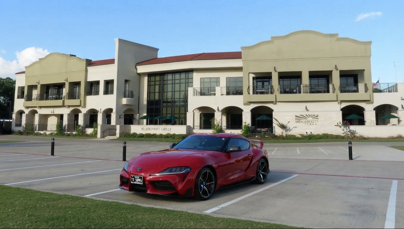 BMW detail workshop in Missouri City